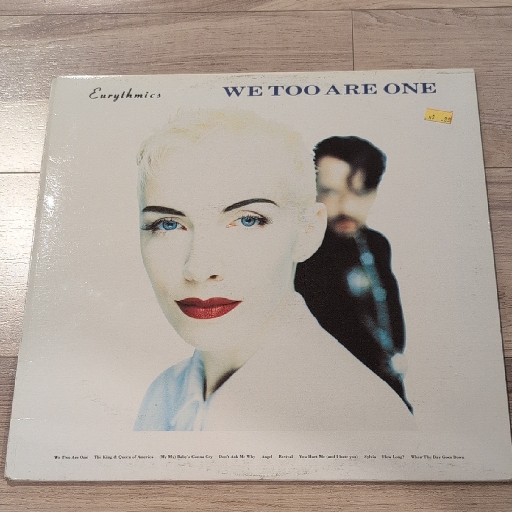 Eurythmics 'We Too Are One' Vinyl Record